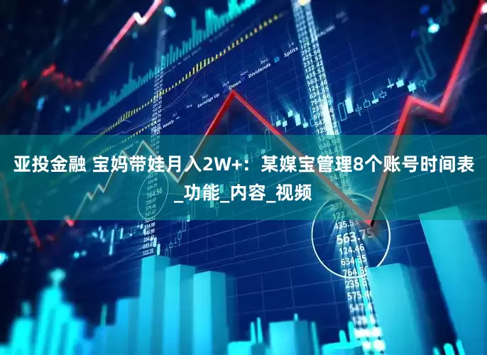 亚投金融 宝妈带娃月入2W+：某媒宝管理8个账号时间表_功能_内容_视频