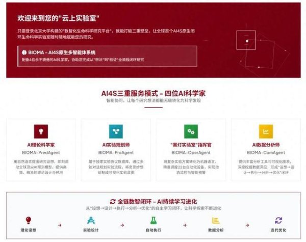 云资管 北大深研院x百度智能云：全球首个一站式AI4S数智化生科研究平台